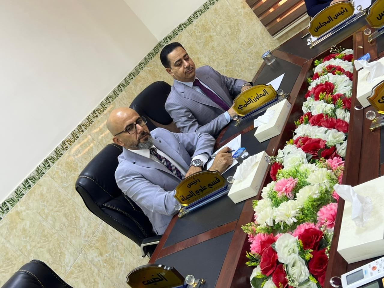 مجلس كلية التربية يعقد جلسته الاعتيادية الثامنة 