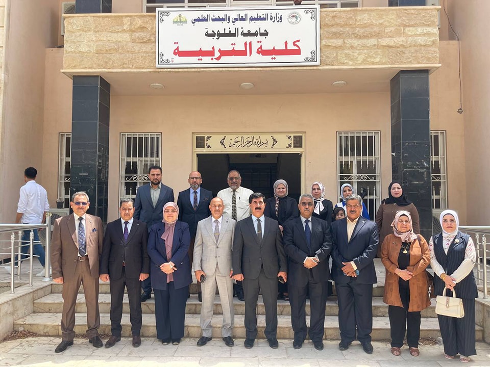 وفد من الكلية التربوية المفتوحة 