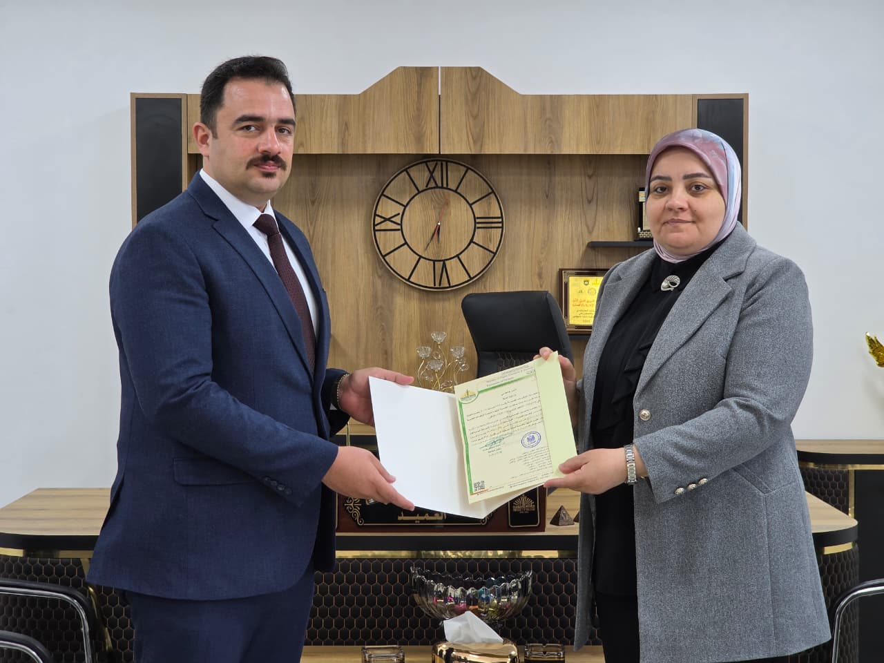 The Deanship of the College of Education Congratulates on an Academic Promotion