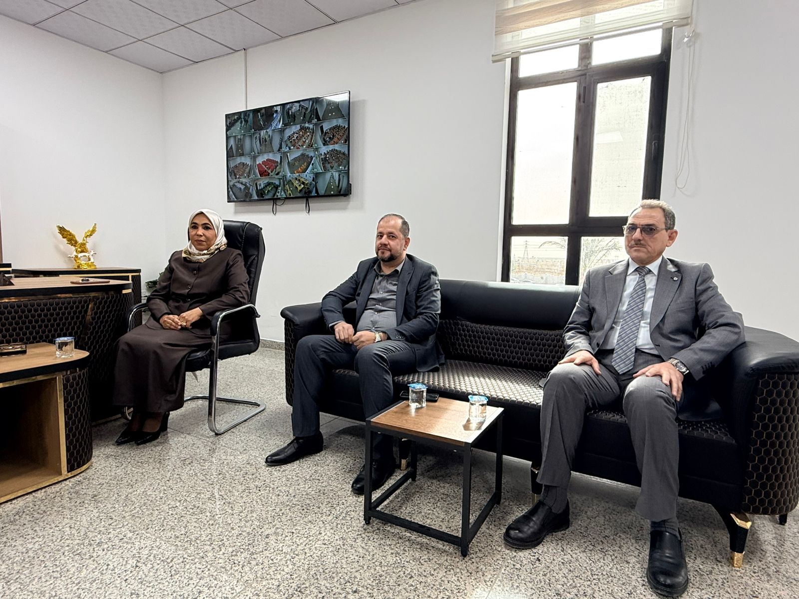 The Deanship of the College of Education Receives the Deanship of the College of Veterinary Medicine in a Friendly Visit