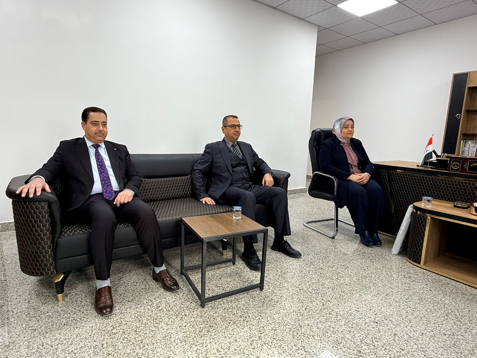 The Deanship of the College of Education Receives the Deanship of the College of Veterinary Medicine in a Friendly Visit