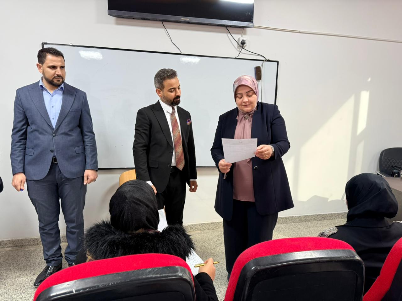 Commencement of Final Examinations for the First Semester for First-Year Students for the Academic Year 2025–2026
