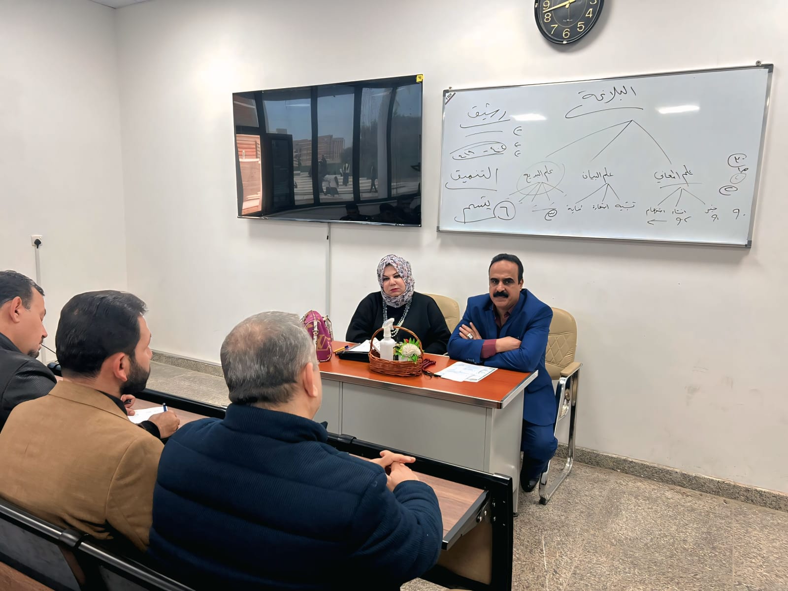 Scientific Seminar on Arabic Rhetoric at the College of Education
