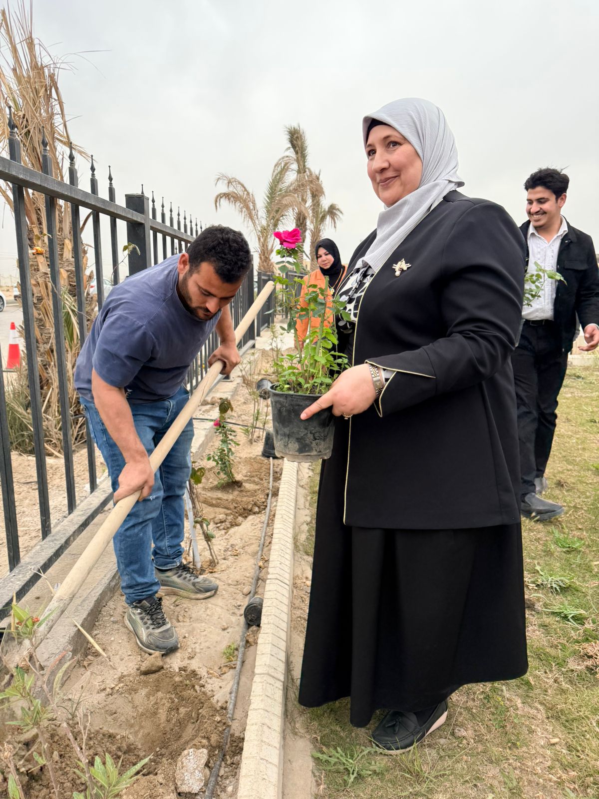 University of Fallujah Launches Afforestation Campaign on National Day