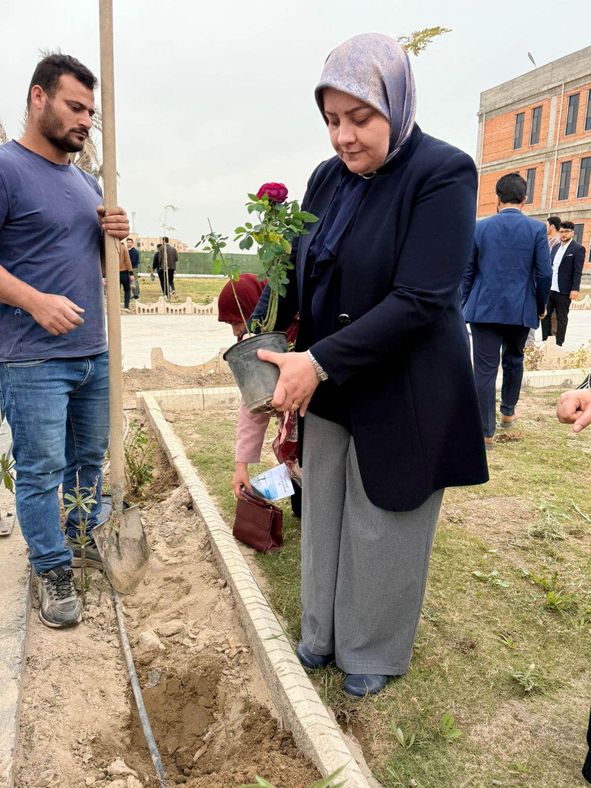 University of Fallujah Launches Afforestation Campaign on National Day