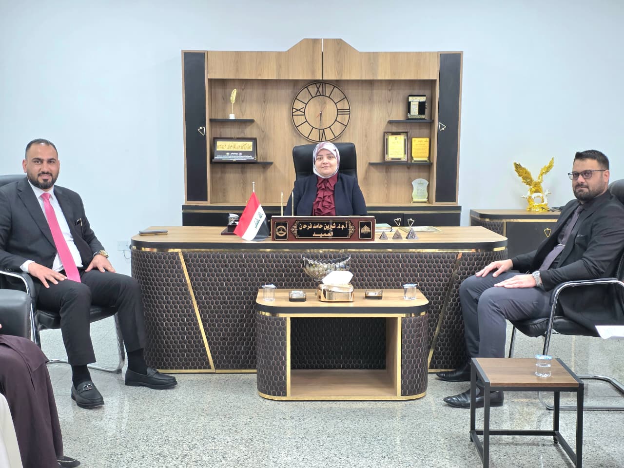 Dean of the College of Education Receives the University Psychological Counseling Division