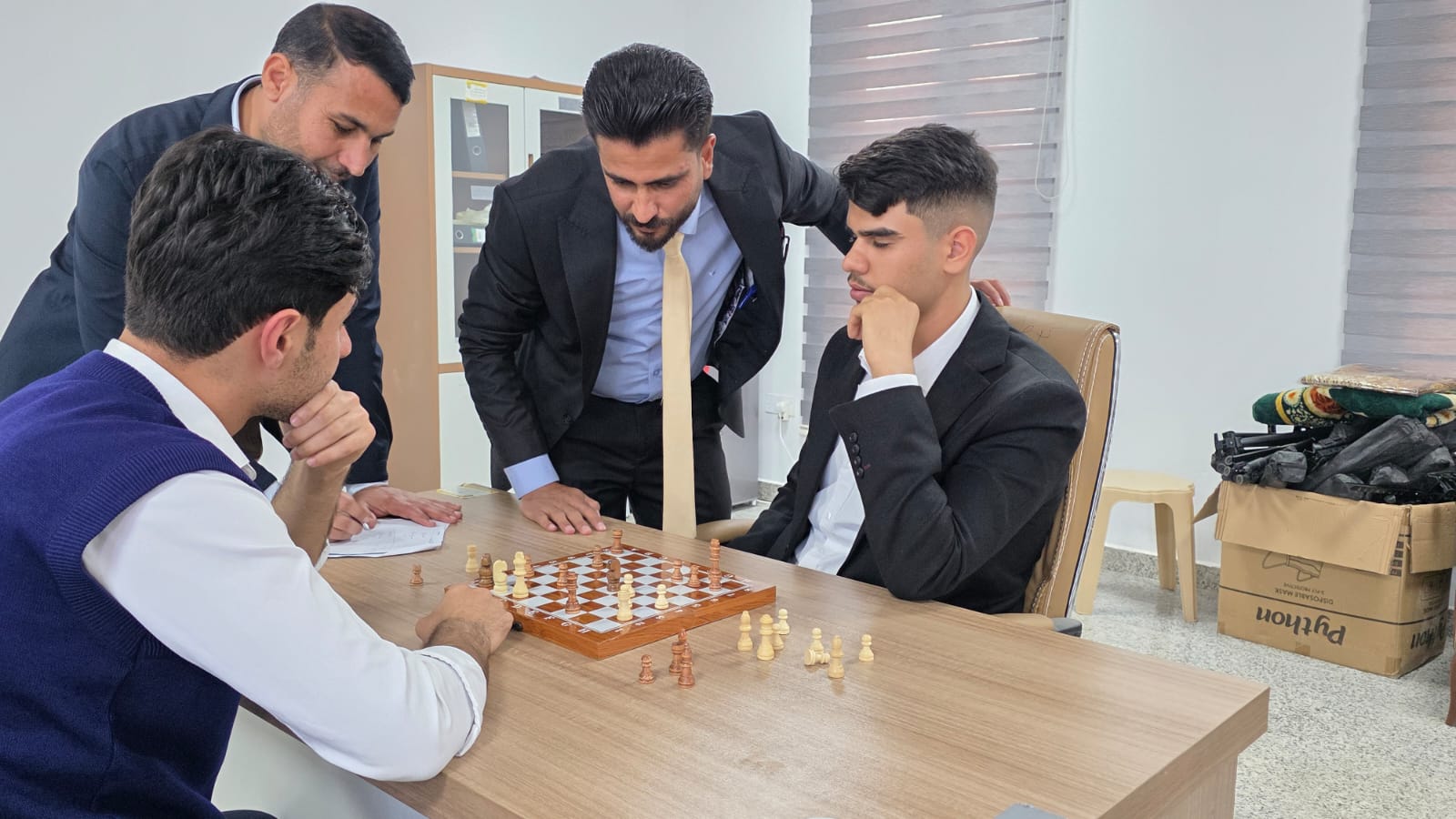 Conclusion of the Dean of the College of Education Chess Tournament