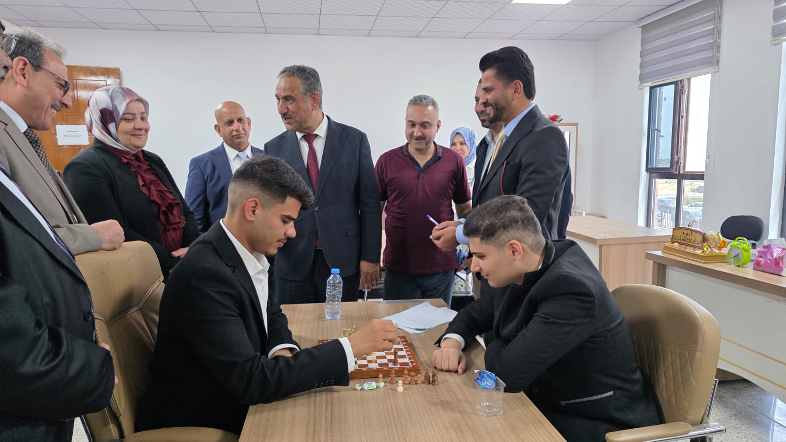 Conclusion of the Dean of the College of Education Chess Tournament