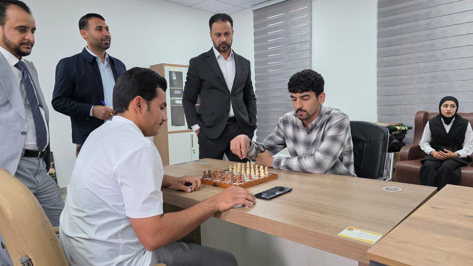 Conclusion of the Dean of the College of Education Chess Tournament