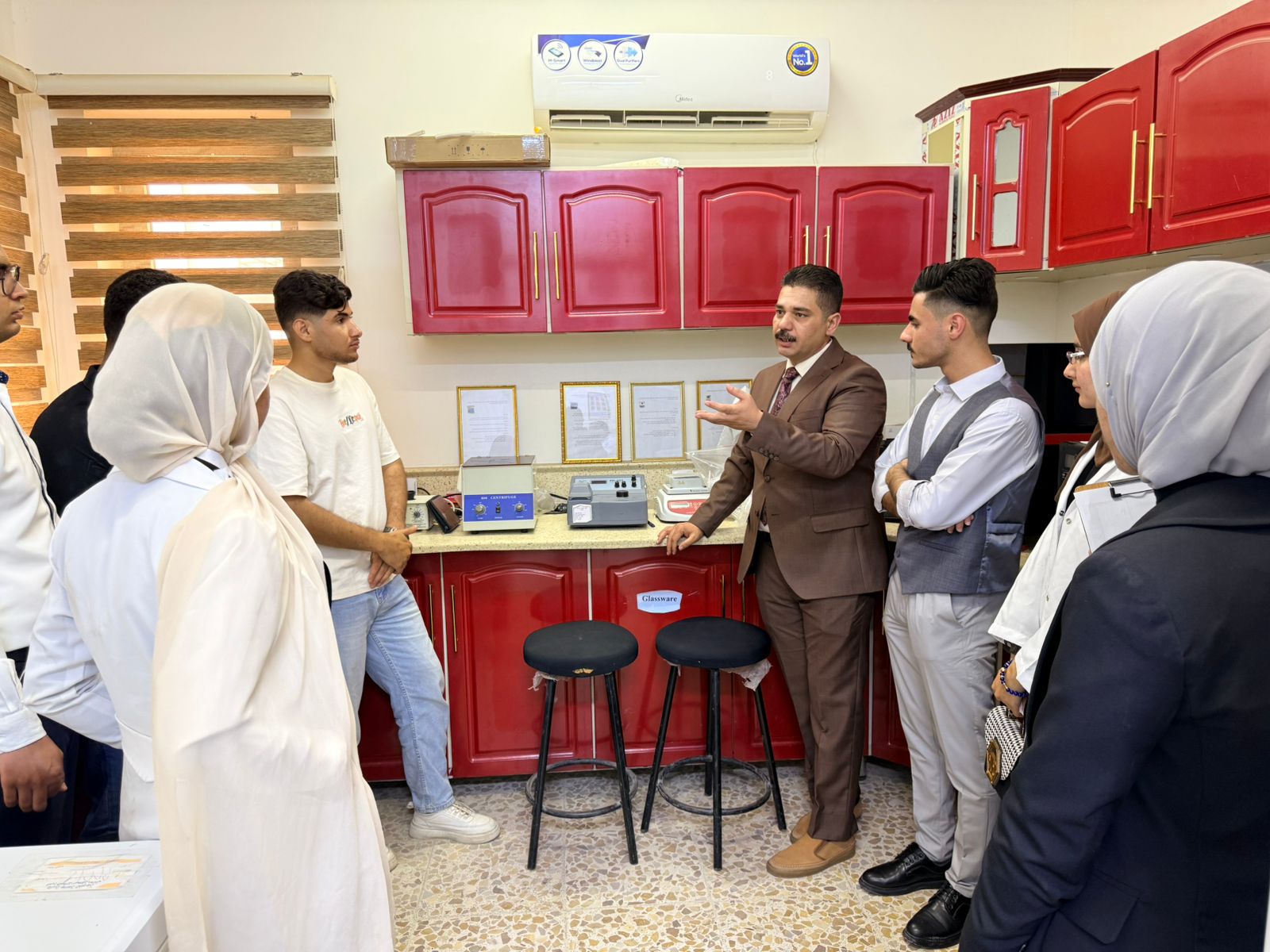 Scientific Visit for First-Year Biology Students to the Biotechnology Center