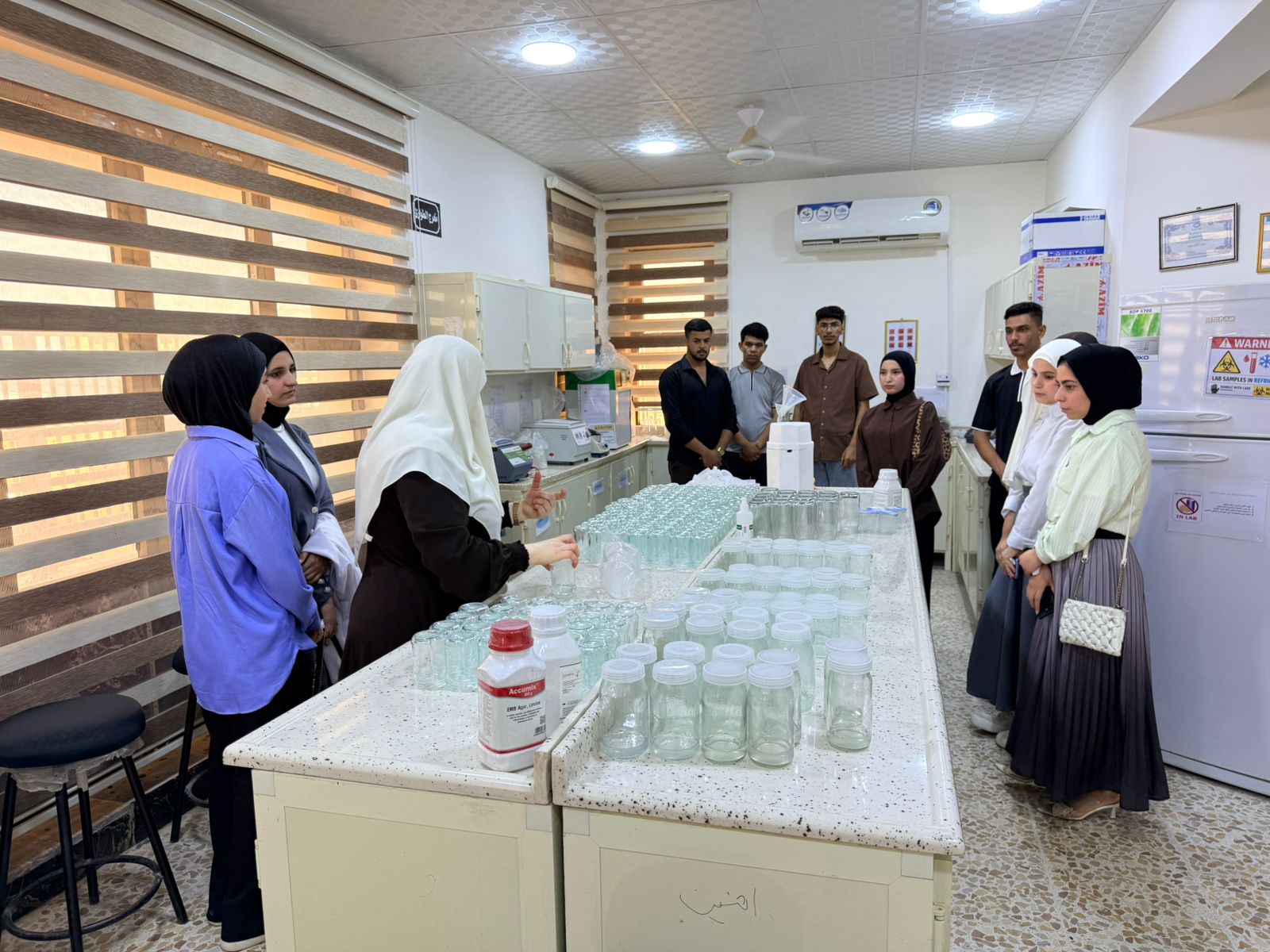 Scientific Visit for First-Year Biology Students to the Biotechnology Center