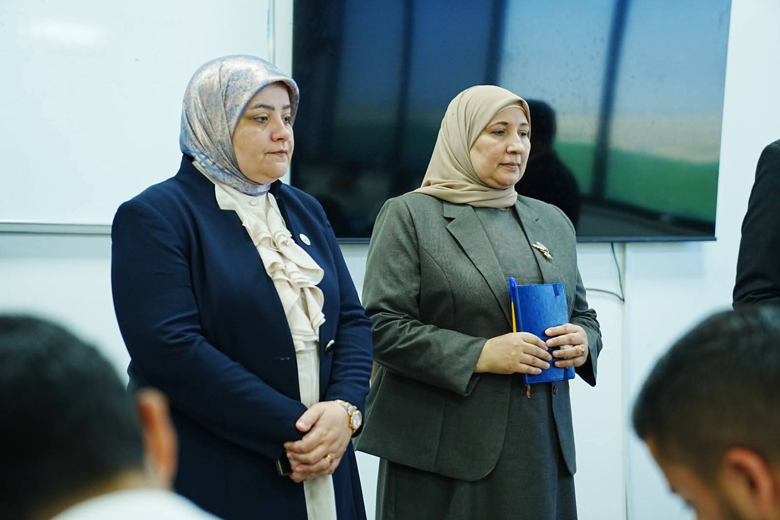 President of the University of Fallujah Conducts Field Inspection of Final Examinations for First-Year Students at the Colleges of Education and Information Technology