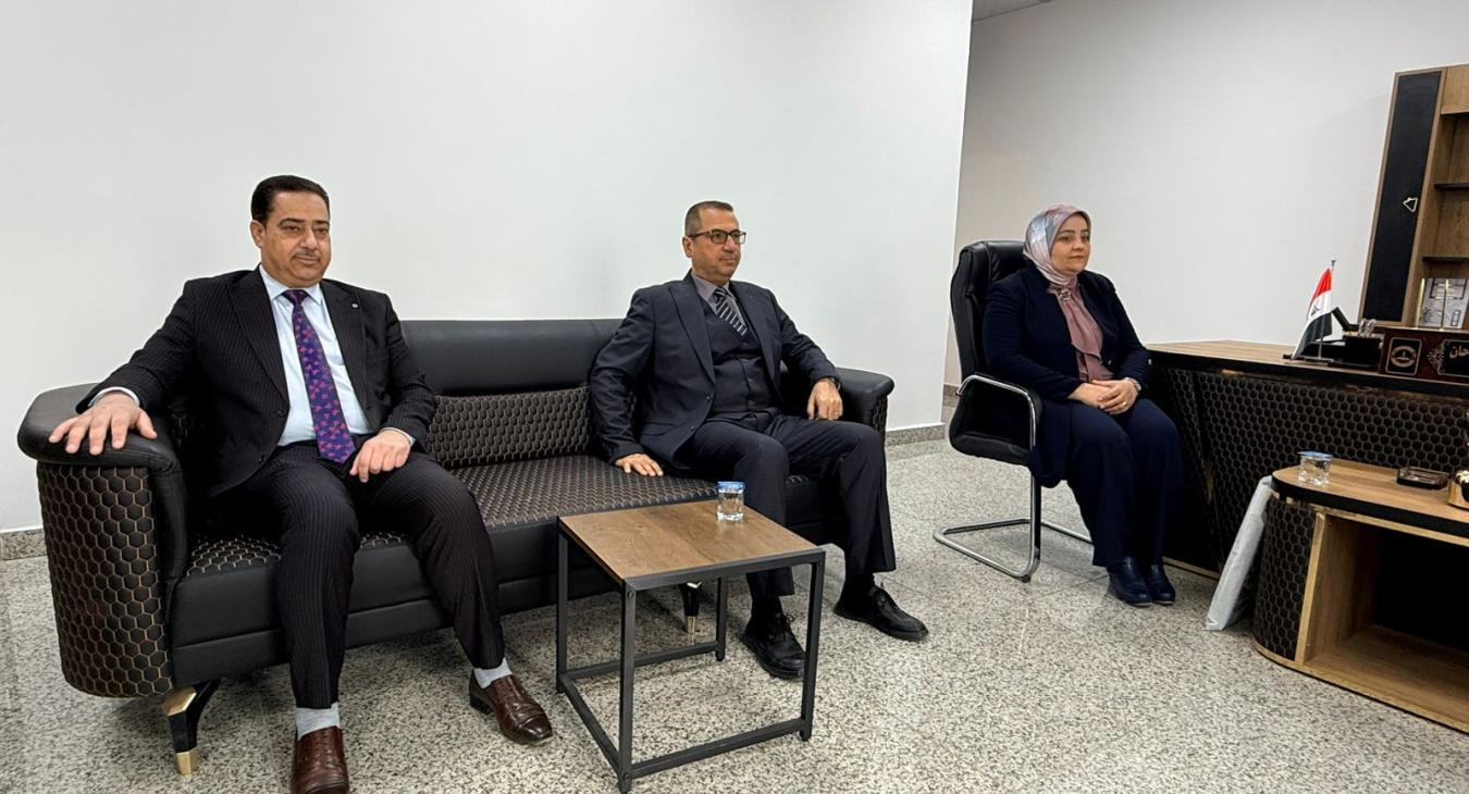 The Deanship of the College of Education Receives the Deanship of the College of Veterinary Medicine in a Friendly Visit