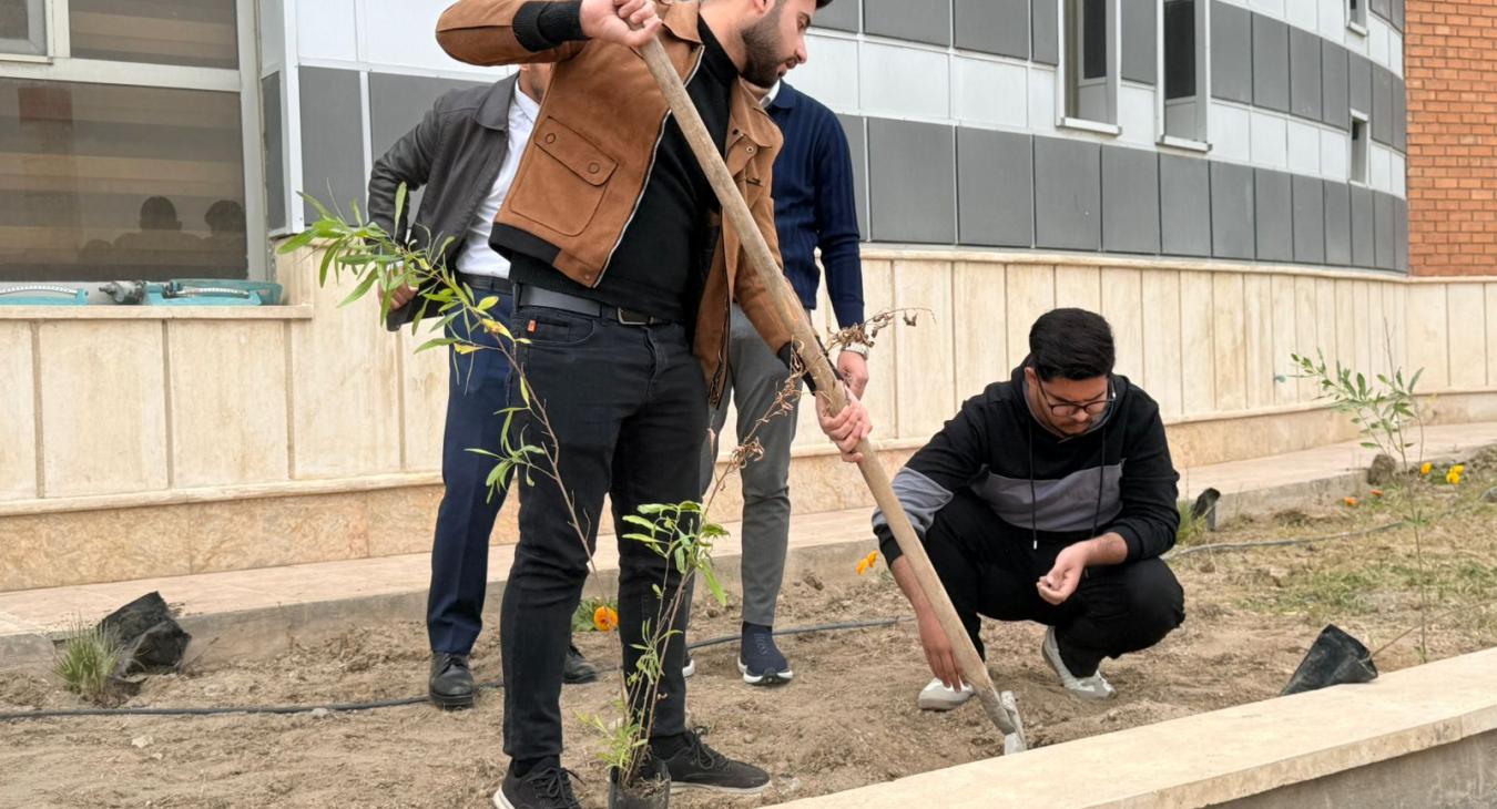 University of Fallujah Launches Afforestation Campaign on National Day