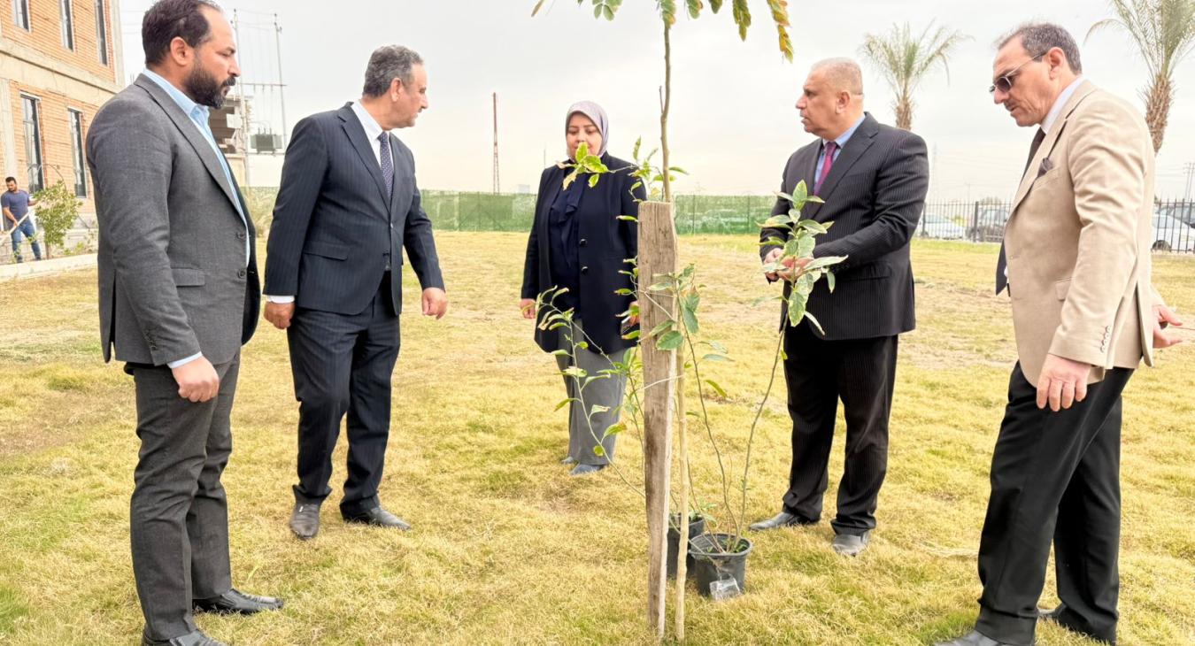 University of Fallujah Launches Afforestation Campaign on National Day