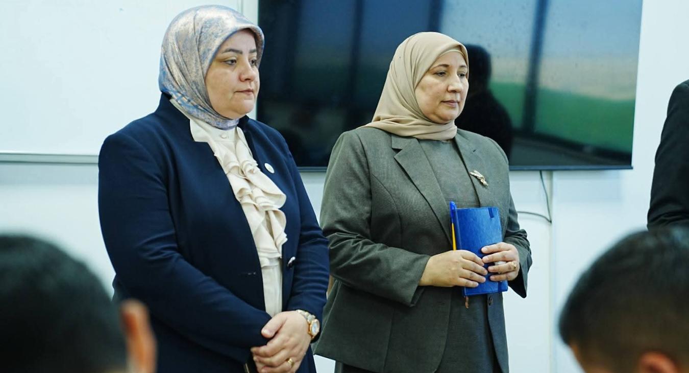 President of the University of Fallujah Conducts Field Inspection of Final Examinations for First-Year Students at the Colleges of Education and Information Technology